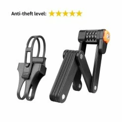 Serrure U-Lock Robuste Avec Câble En Acier Pour Vélo,combinaison Anti-vol, Accessoire De Bicyclette, Pour VTT De Route Et [F8 - Avis / Test