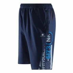Short Fitness Cardio Homme Bleu Marine FST100 - Avis / Test