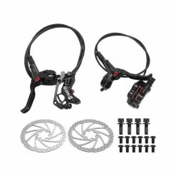 TMISHION Jeu De Freins à Disque De Vélo Kit De Freins à Disque à Pression D'huile MEROCA M4 Vtt MT420 étriers Avant Arriè - Avis / Test
