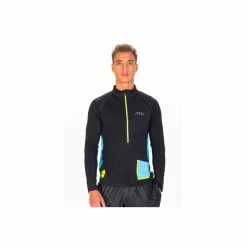 Uglow 3/4 Zip Brush M Vêtement Running Homme - Avis / Test
