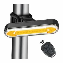 Vélo Feu Arrière Vélo Feu Arrière LED Télécommande Sans Fil De Contrôle Du Cycle CLIGNOTANTS LED White - Avis / Test