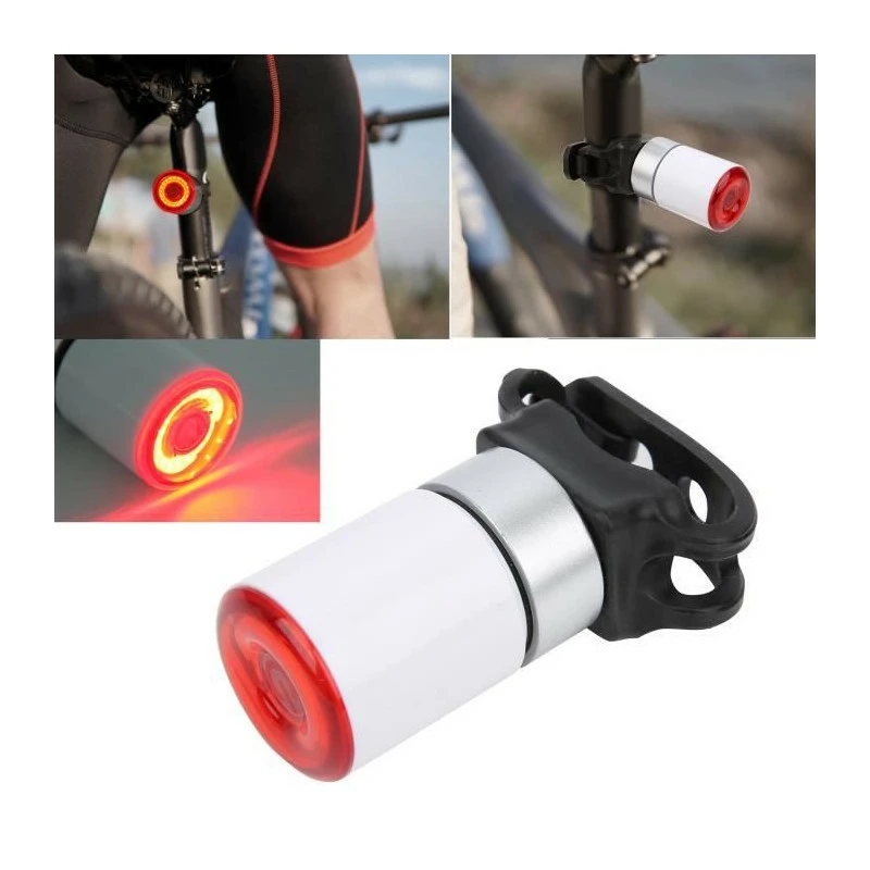 Vélo Smart Sensor Frein Touchant Le Feu Arrière Chargement USB Vélo Night Ride Feu Arrière (tige De Selle Blanc) - Avis / Test 1 Vélo Smart Sensor Frein Touchant Le Feu Arrière Chargement USB Vélo Night Ride Feu Arrière (tige De Selle Blanc) - Avis / Test