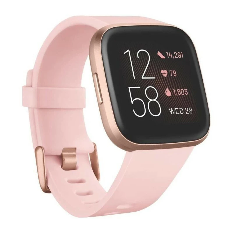 Versa 2 - Montre Connectée Santé Et Fitness Avec Commande Vocale, Indice De Sommeil Et Fonction Musicale, Crème - Rose Cuivr - Avis / Test 1 Versa 2 - Montre Connectée Santé Et Fitness Avec Commande Vocale, Indice De Sommeil Et Fonction Musicale, Crème - Rose Cuivr - Avis / Test