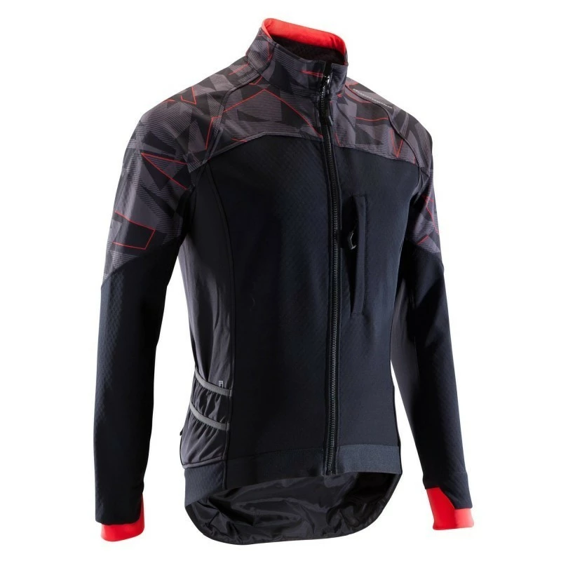 Veste De VTT Randonnée Pour Homme ST 500 Noire Et Rouge - Avis / Test 1 Veste De VTT Randonnée Pour Homme ST 500 Noire Et Rouge - Avis / Test