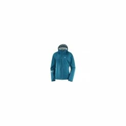 Veste Imperméable Femme Salomon Lightning Bleu - Avis / Test