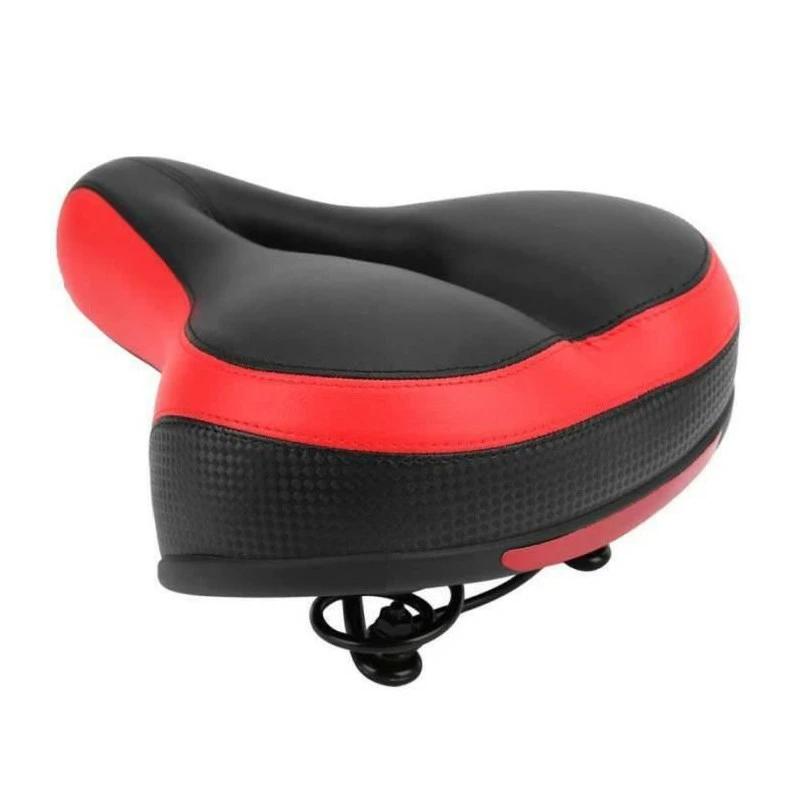 ZS25262-Garosa Selle De Vélo Confortable Selle De Vélo De Montagne Siège De Selle De Vélo à Ressort En Cuir Microfibre Con - Avis / Test